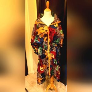 Farm Rio zip up Topper pre-owned size : Small